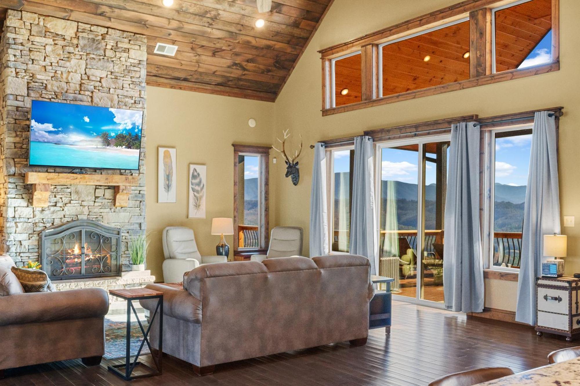 Star Of The Summit, Private Indoor Pool, Amazing Views, 1089 Free Tickets Each Paid Day, Dollywood Villa Sevierville Ngoại thất bức ảnh
